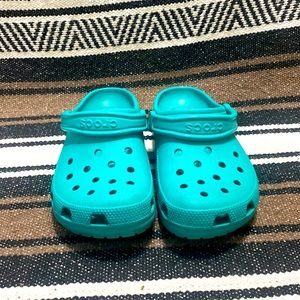 TEAL CROCS🤩